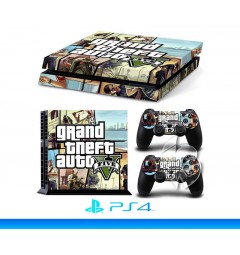 Наклейка на консоль PS4 Fat (8 расцветок)